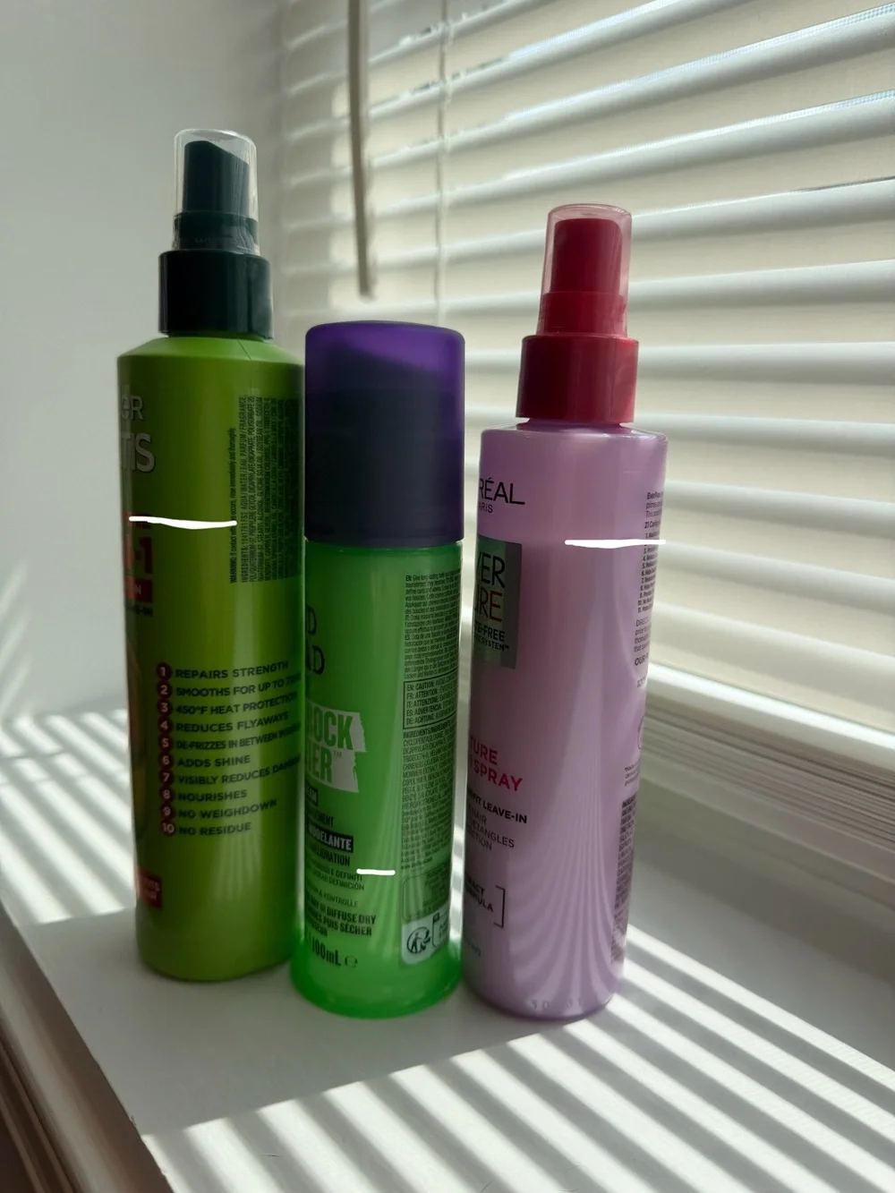 Bundle of curl/wavy hair products